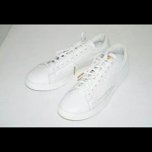 NIKE BLazer Low SE White Leather Sneakers New sz 9